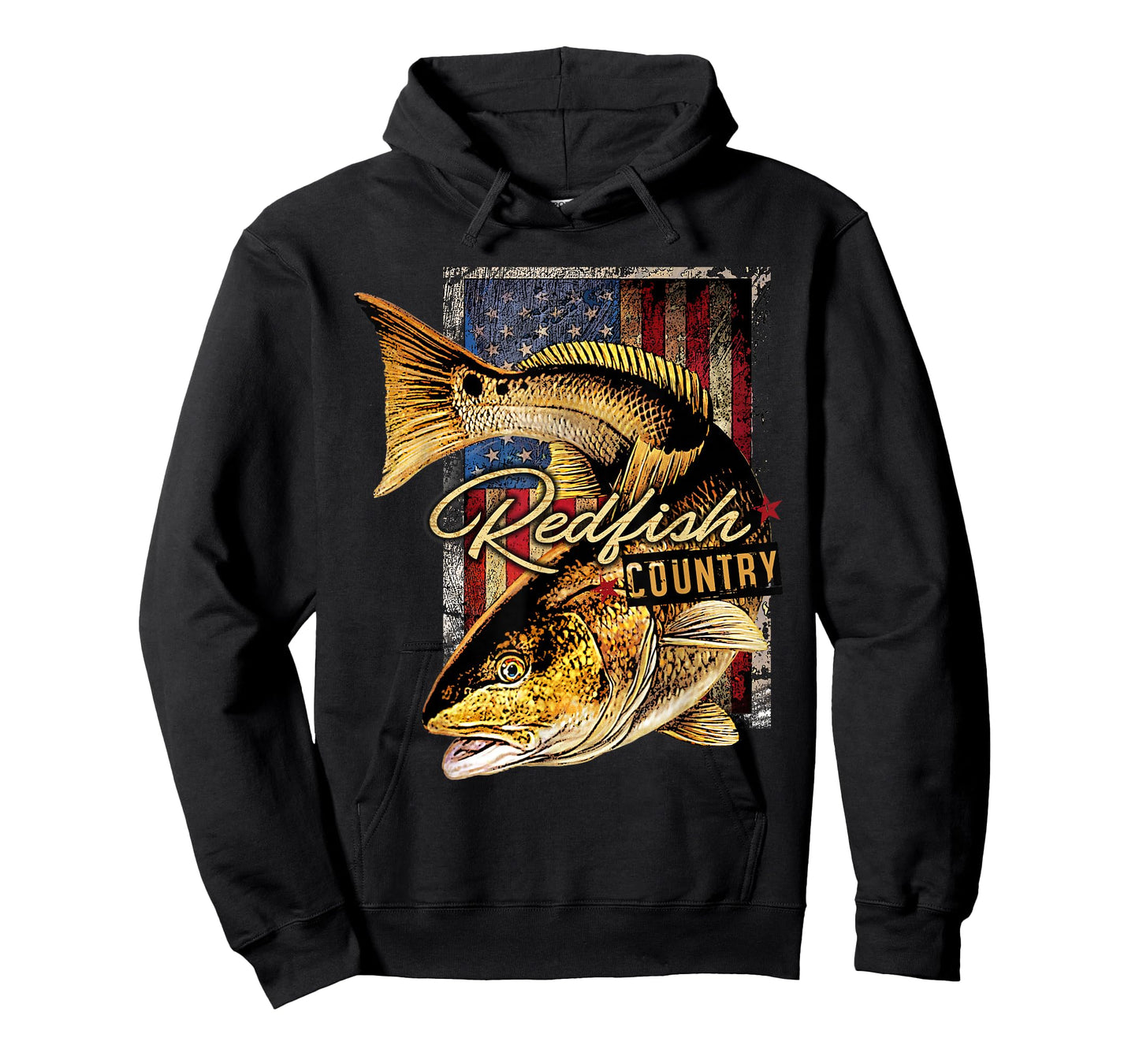 Redfish Country Saltwater Fishing T Shirt T-Shirt