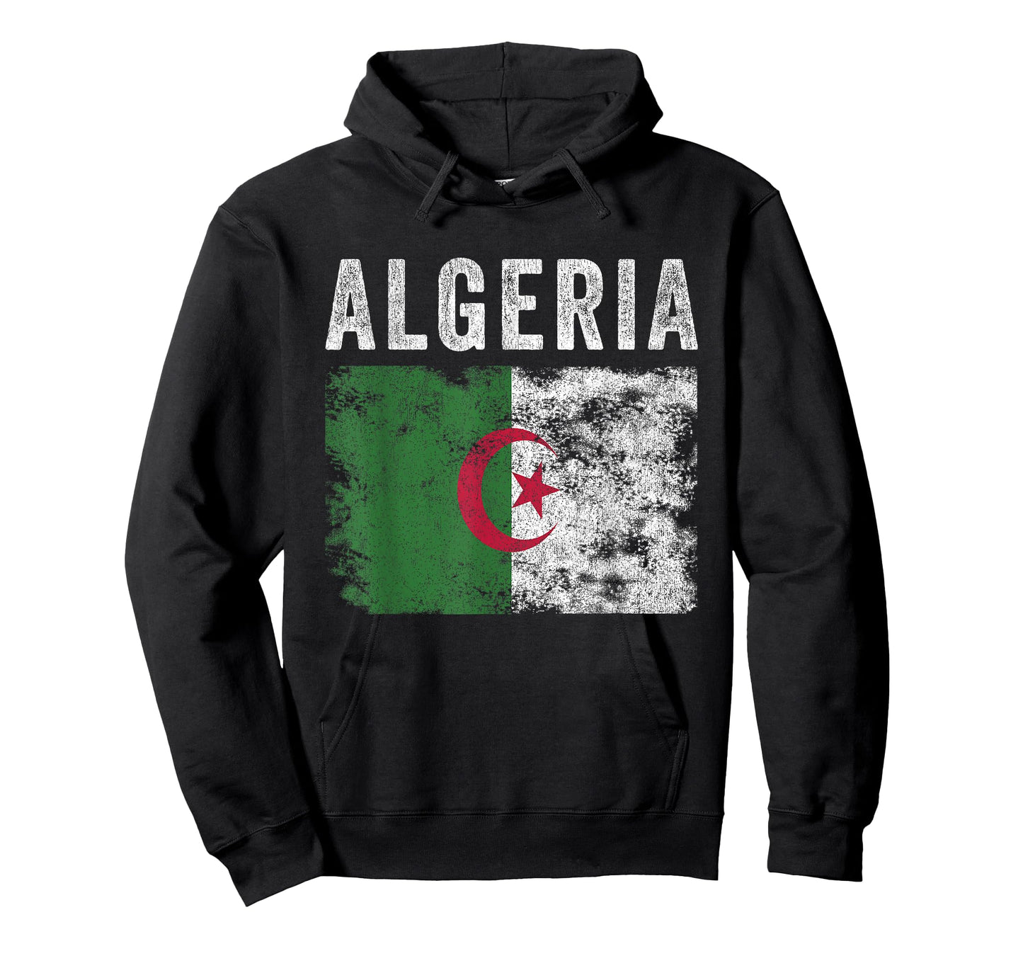 Algeria Flag Distressed - Men Women Kids - Algerian Flag T-Shirt