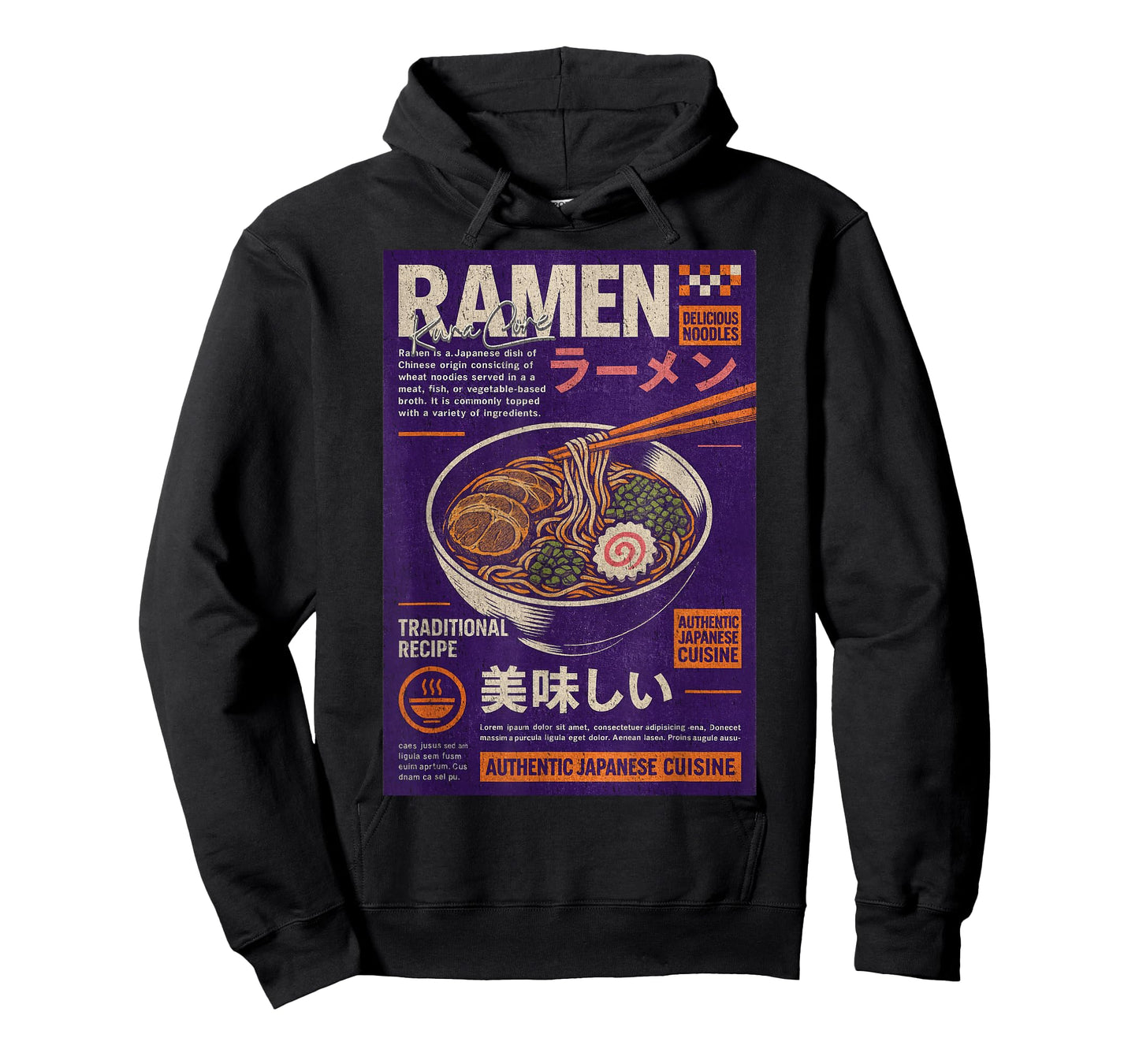Ramen Japanese Streetwear Cyberpunk Y2K Retro Manga Anime T-Shirt