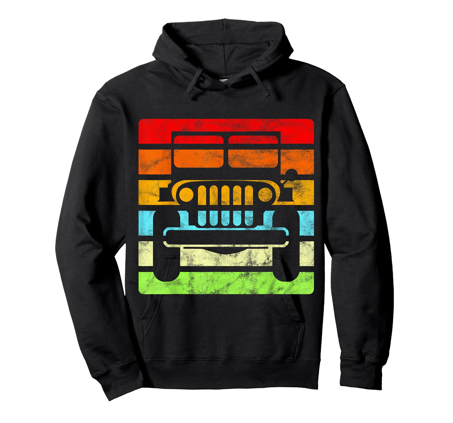 Off Road 4X4 Vintage Retro 70s Sunset Off Road Gift T-Shirt