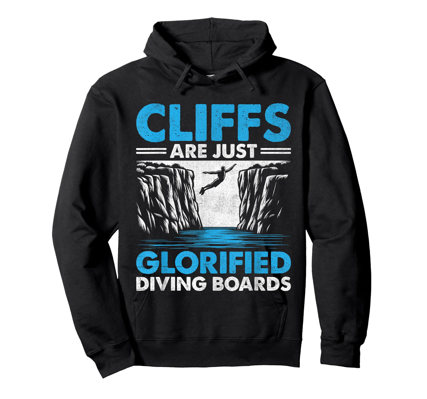 Funny Cliff Jumping Cliff Jumper Cliff Diving Outdoor Sports T-Shirt