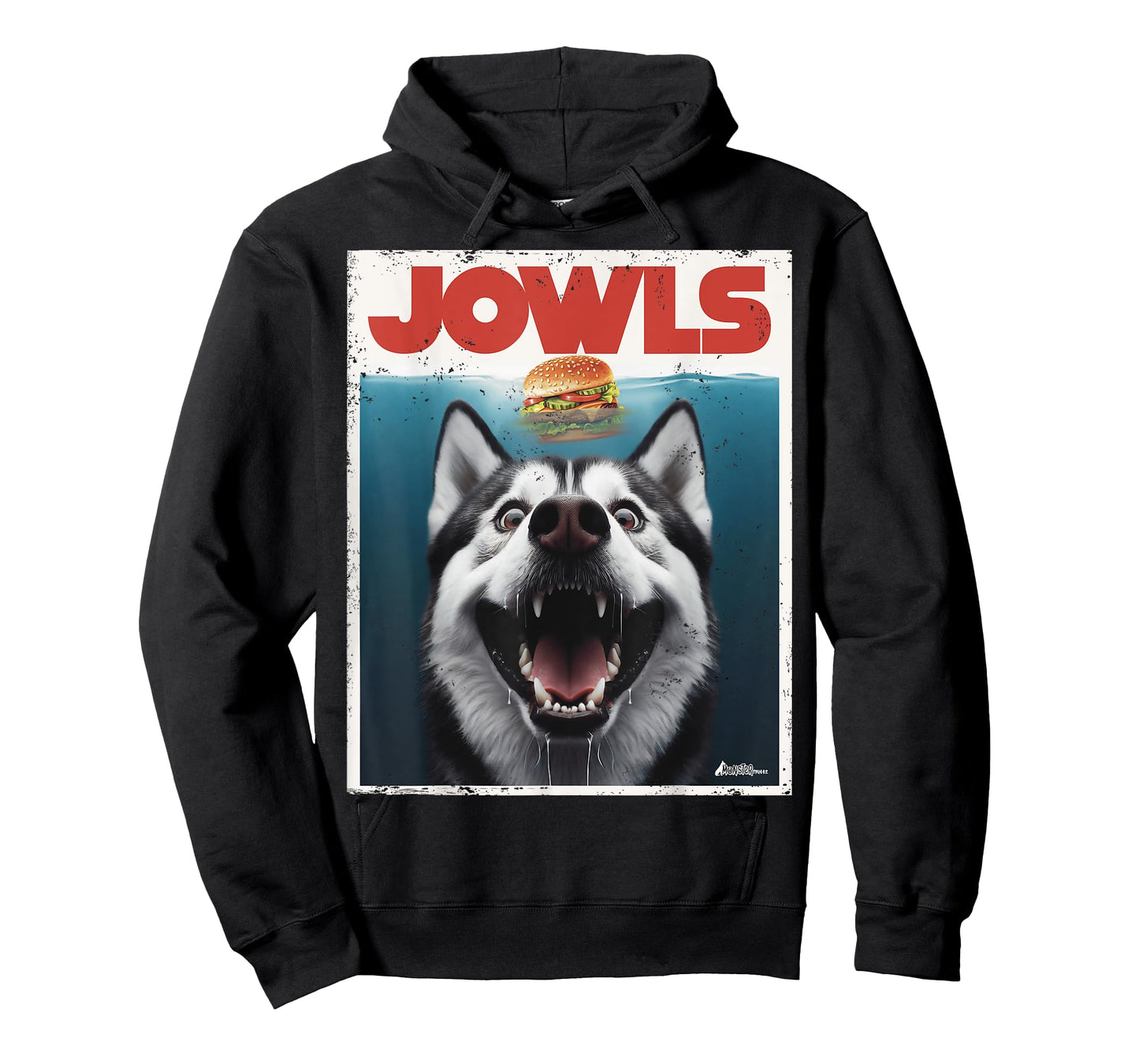 Funny Siberian Husky Jowls, Sled Dog Mom Top Alaskan Dog Dad T-Shirt