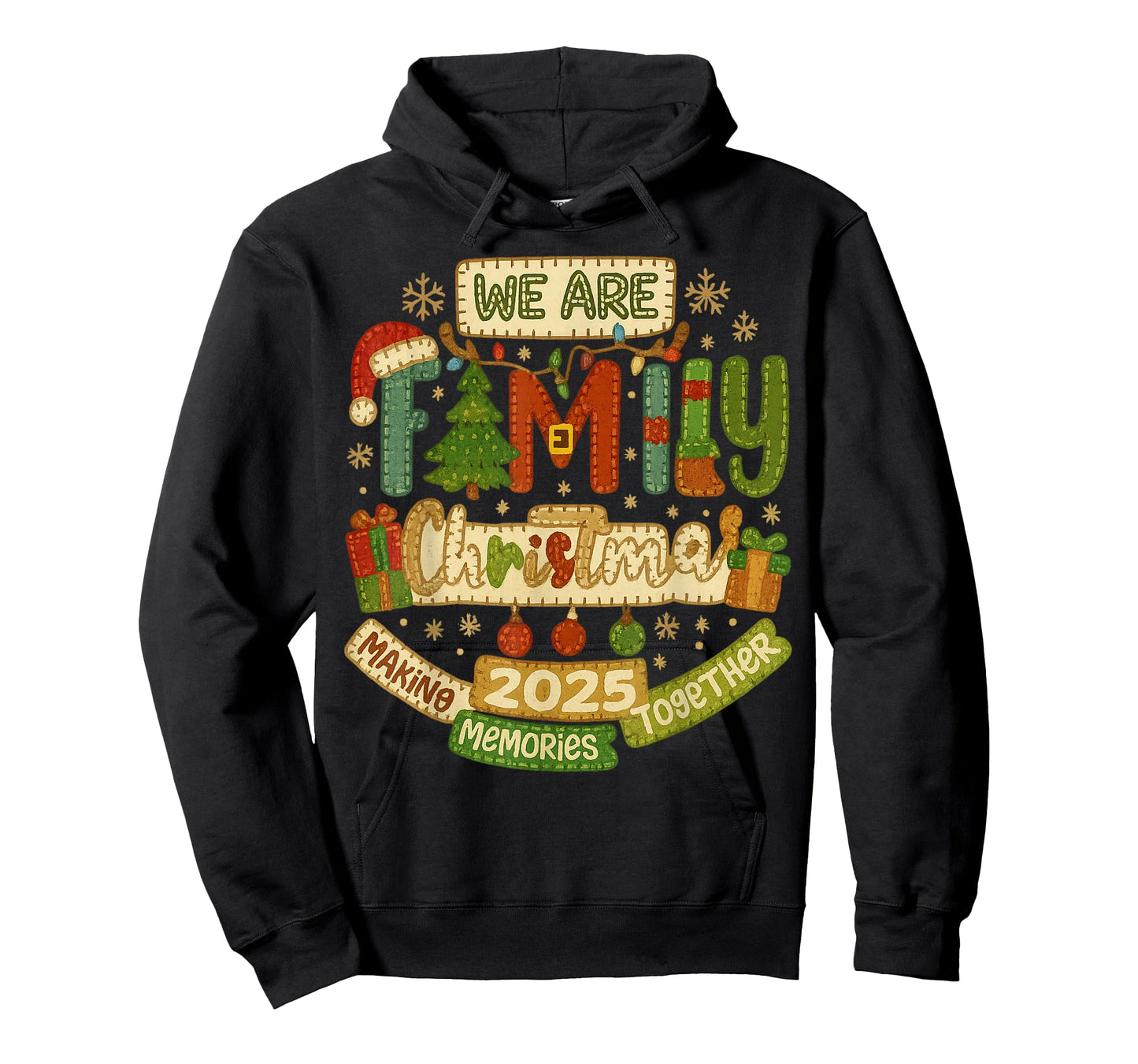 We are Family Christmas 2025 Making Memorie Together Xmas T-Shirt