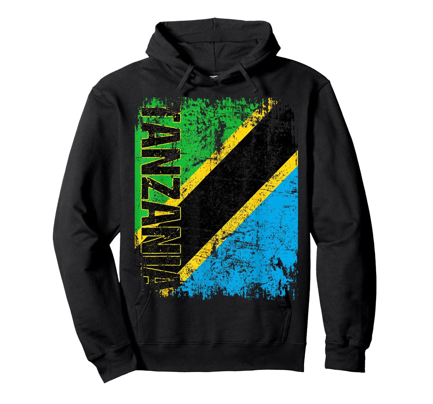 TANZANIA Flag Vintage Distressed TANZANIA T-Shirt