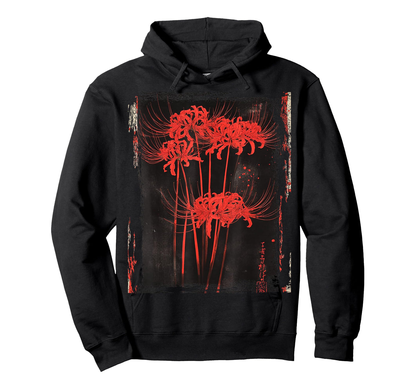 Japanese Spider Lily Anime Aesthetic Flower Soft Grunge T-Shirt