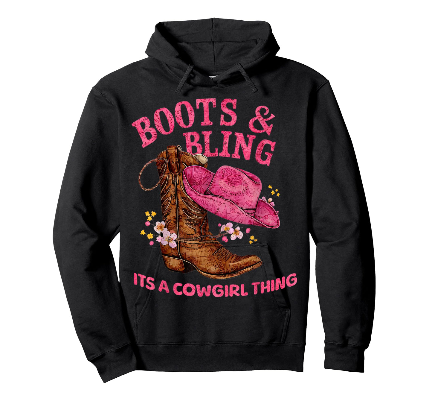 Boots & Bling It's a Cowgirl Thing Country Chic T-Shirt