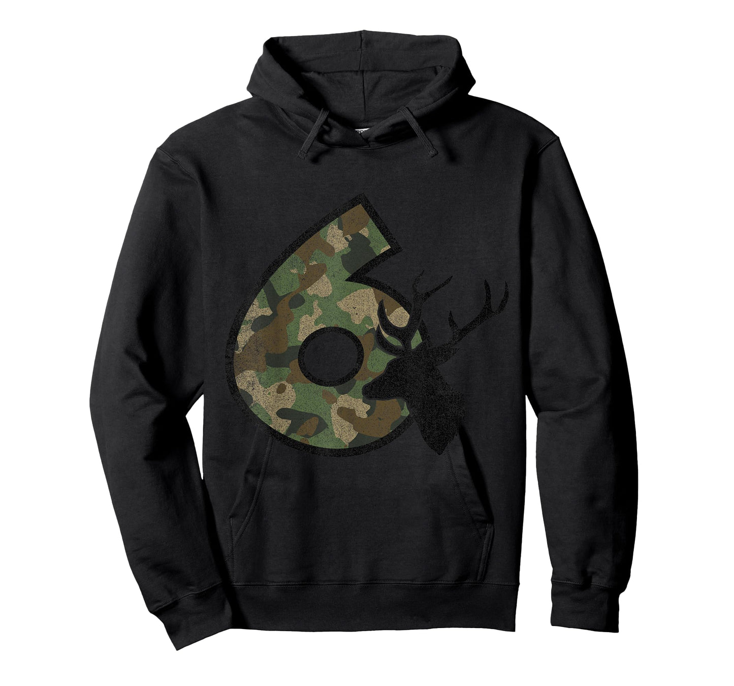 Country Boys Camo 6 Six Sixth Year Old Birthday Deer Hunter T-Shirt