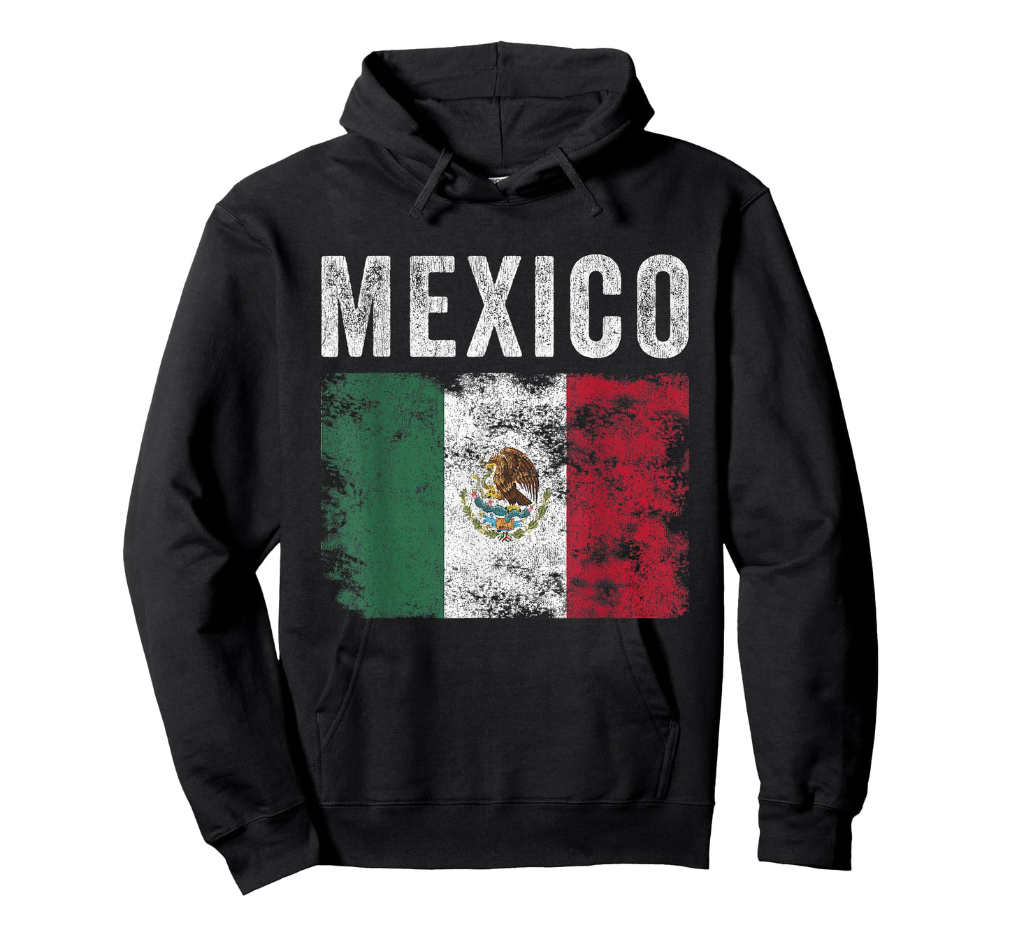 Mexico Flag Distressed - Men Women Kids - Mexican Flag T-Shirt