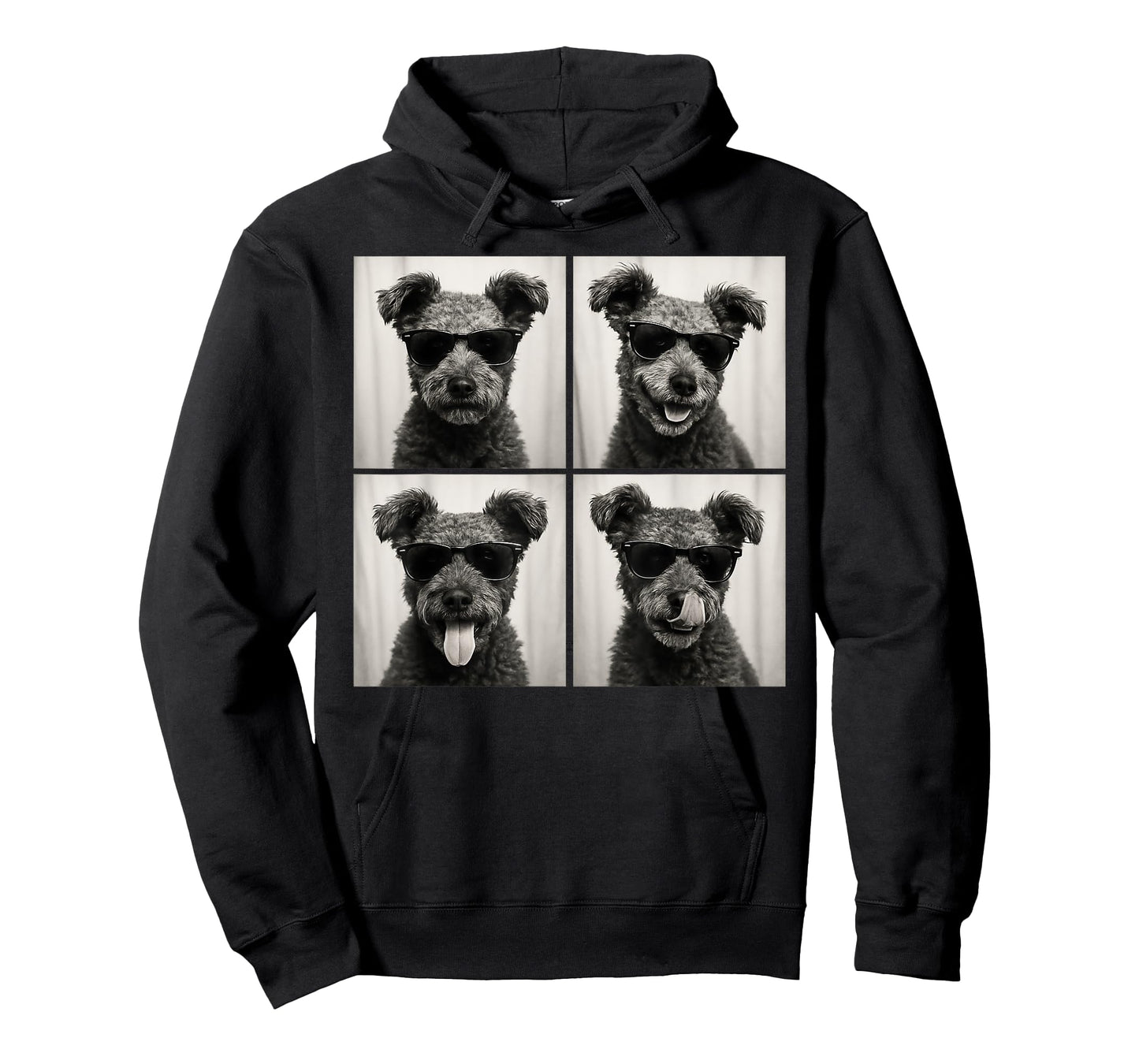 Funny Pumi Dog Lover Cute Pumi Dog Photo Booth T-Shirt