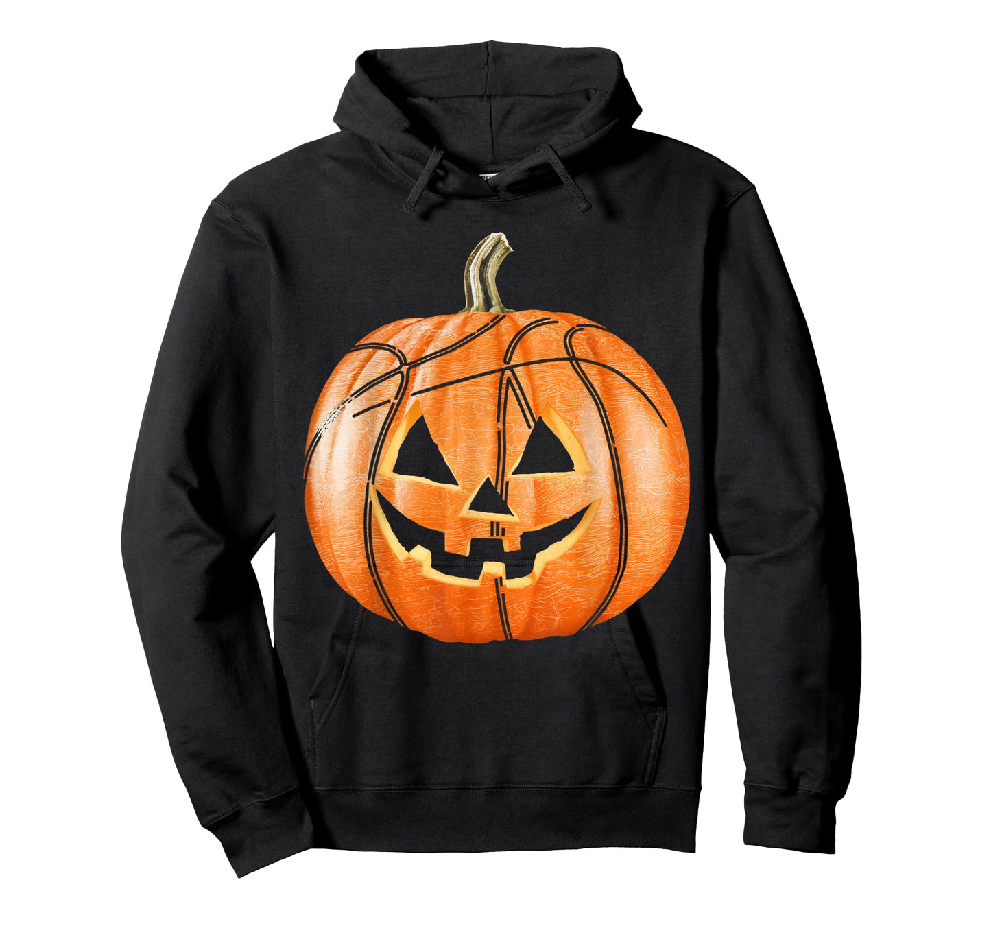 Funny Spooky Pumpkin Basketball Player Women Men Halloween T-Shirt