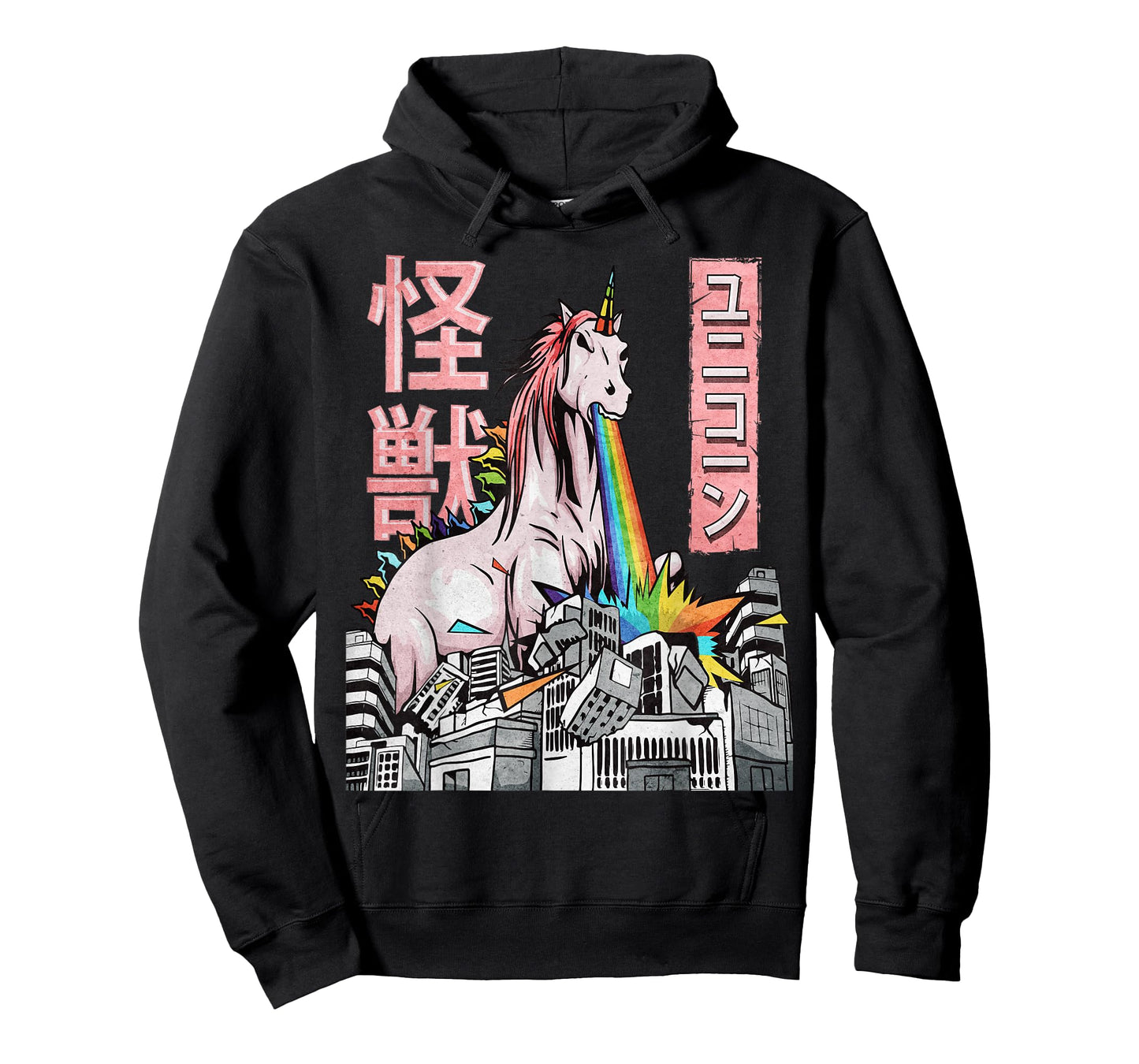 Kaiju Unicorn Japanese Monster Unicorn Anime Merch Manga T-Shirt