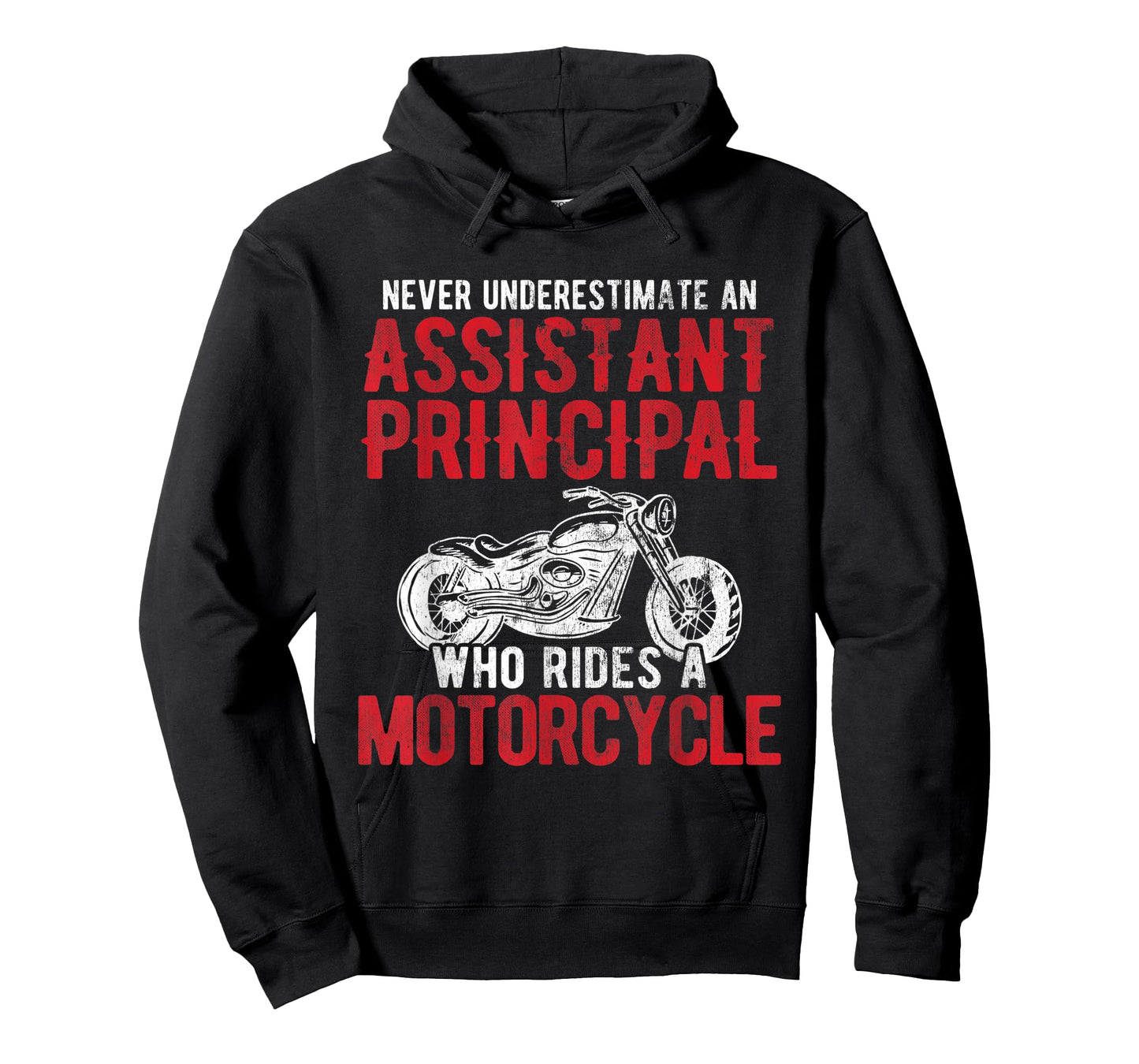 Bike Rider Assistant Principal Who Rides A Motorcycle T-Shirt