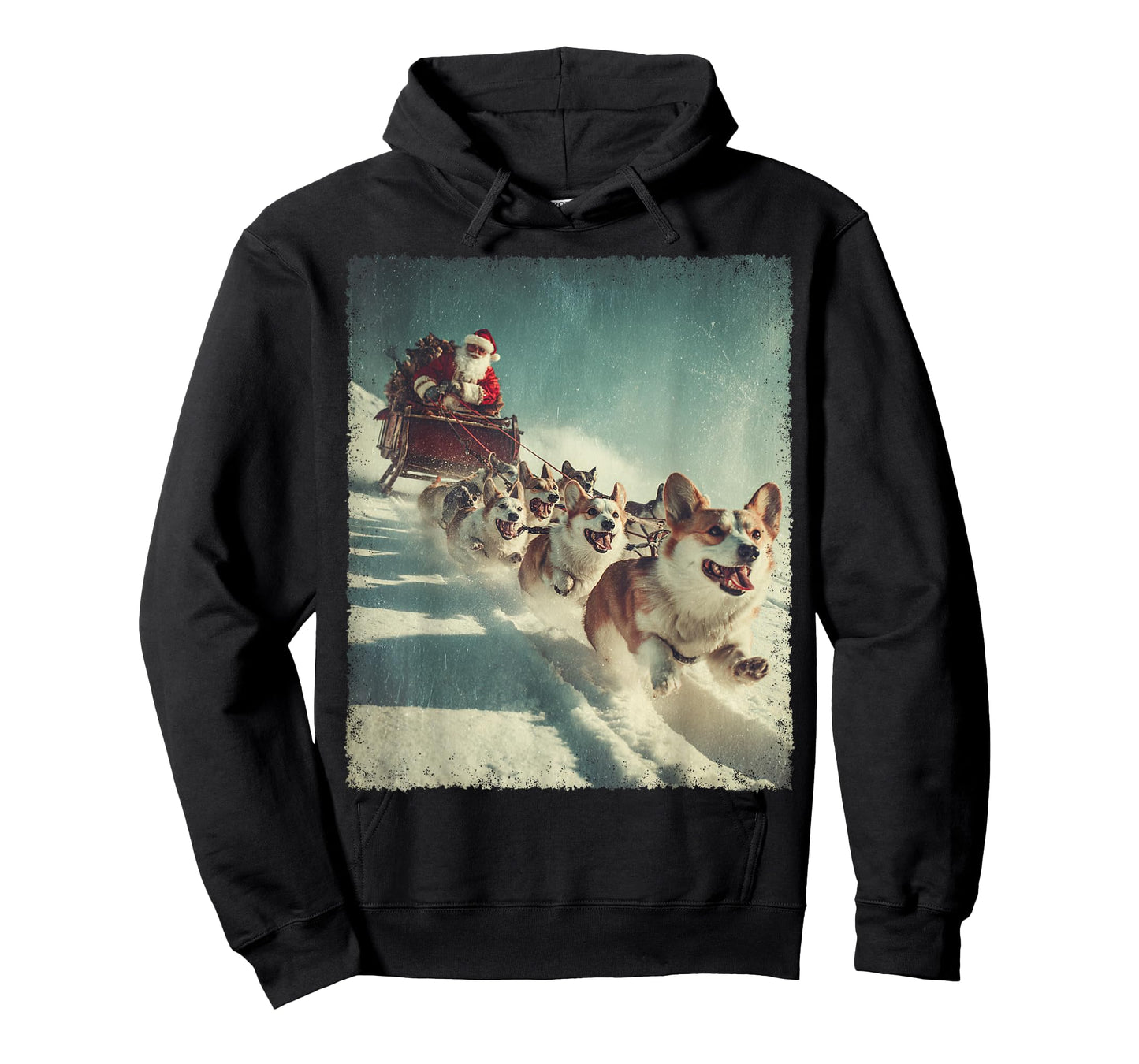 I Love Corgi Dog Christmas T-Shirt