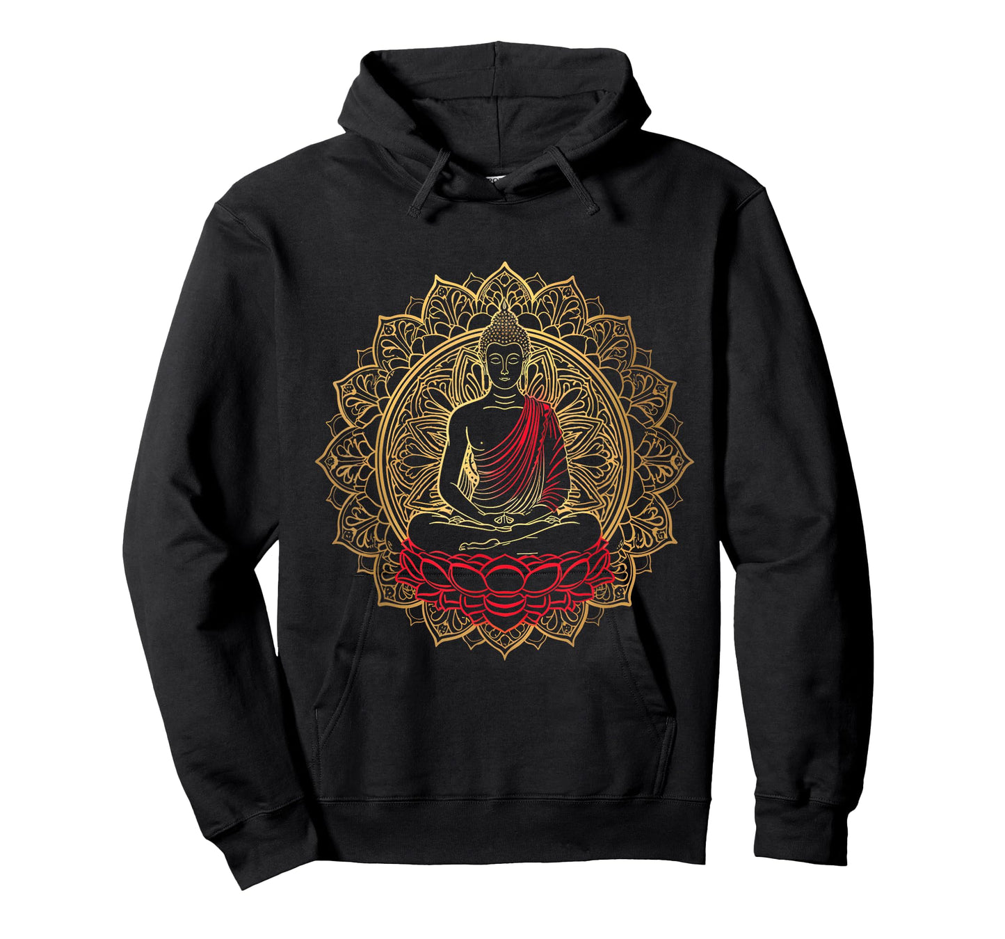Meditation Spiritual Mandala Buddhist Zen Buddha Hindu T-Shirt