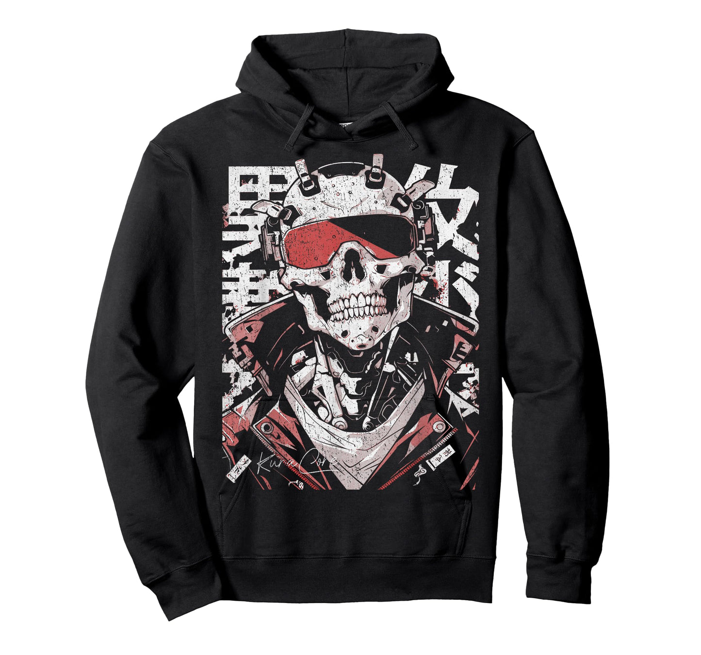 Japanese Streetwear Cyberpunk Y2K Retro Techwear Manga Anime T-Shirt