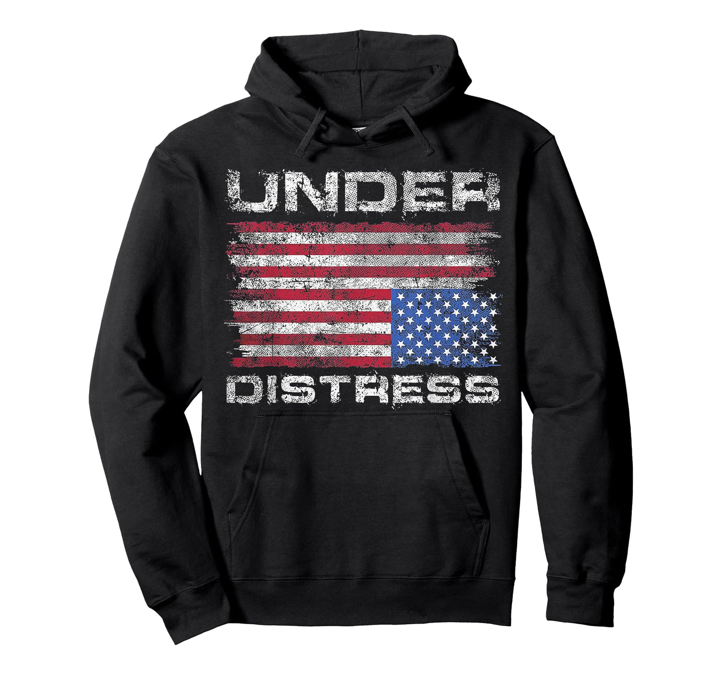 Under Distress America Flag T-Shirt