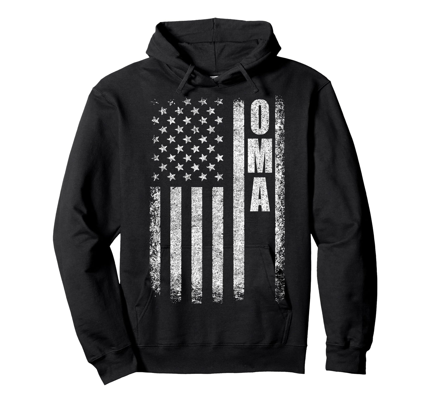 Proud Oma American Flag Mother's Day Patriotic T-Shirt