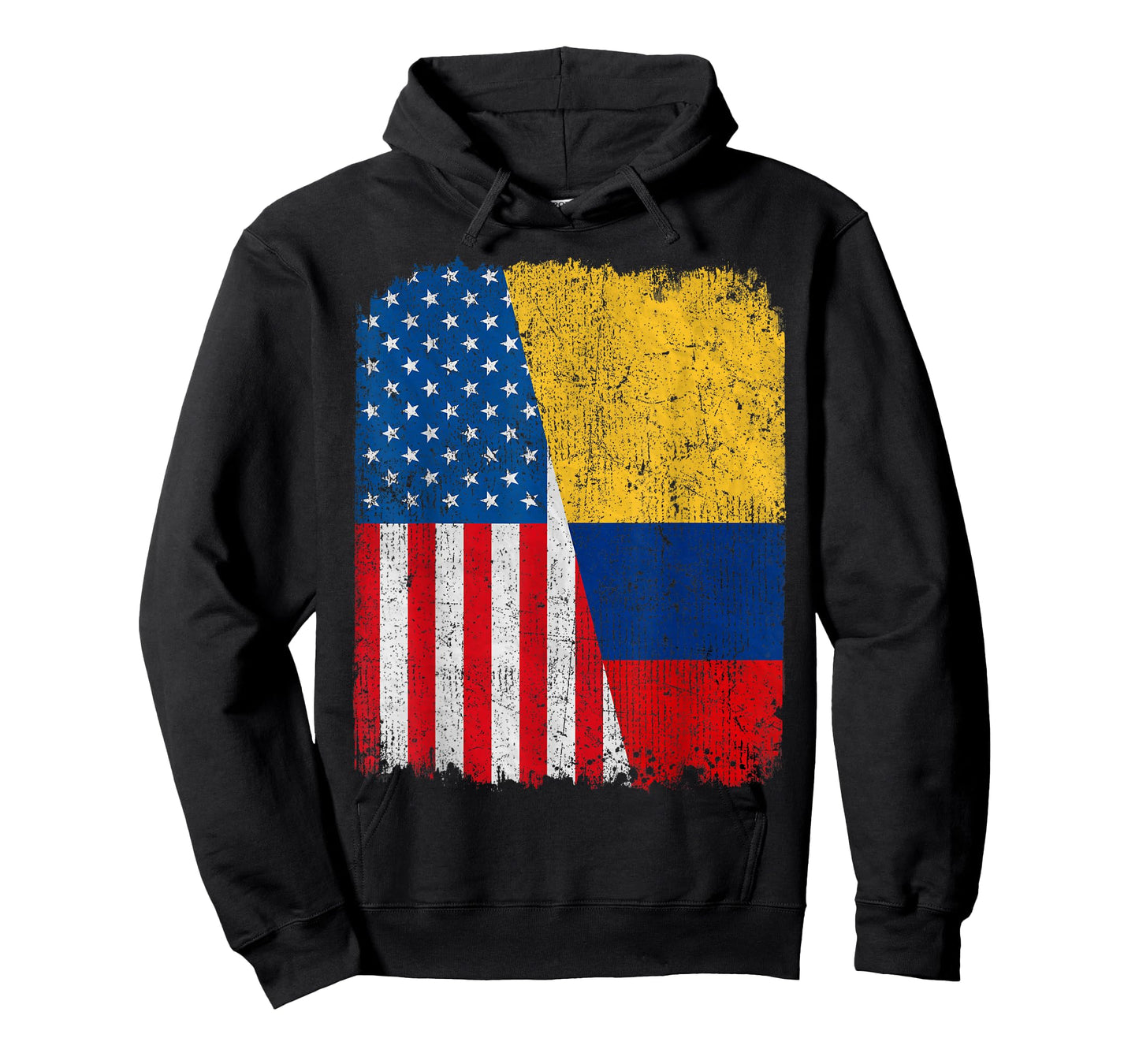 Colombian American Flag Half USA Colombia Root Proud T-Shirt