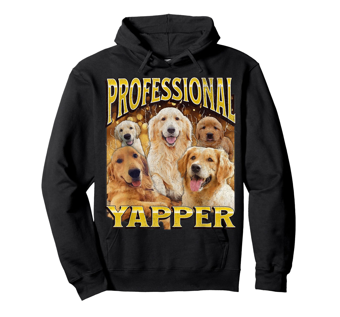 Professional Yapper Funny Dog Meme Bootleg Graphic T-Shirt for Men Women