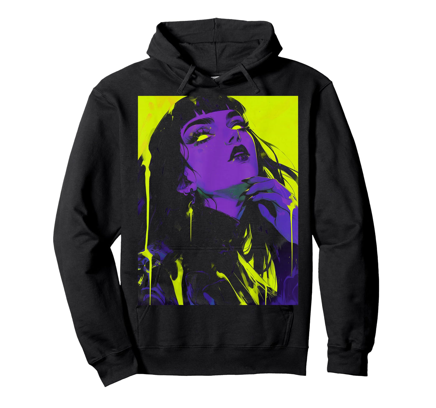 Cybergoth Cybercore Grunge Punk Goth Girl Alt Anime Manga T-Shirt