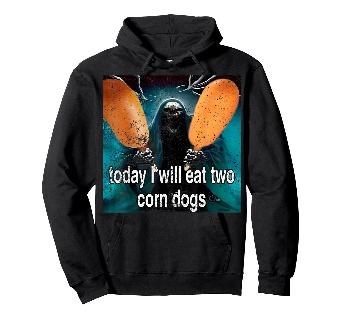 Today I Will Eat Two Corn Dogs Funny Meme Corndog Lover Joke T-Shirt