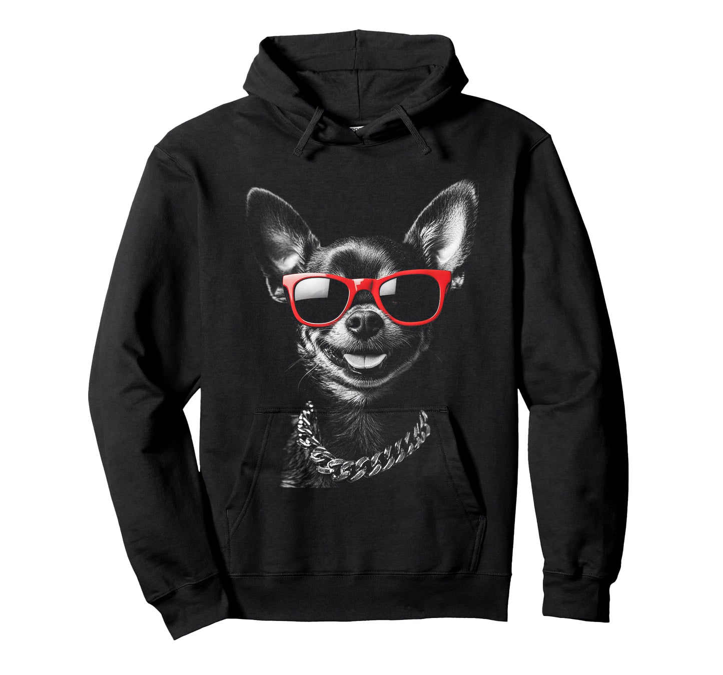 Cool Chihuahua with Sunglasses Funny Dog Attitude T-Shirt