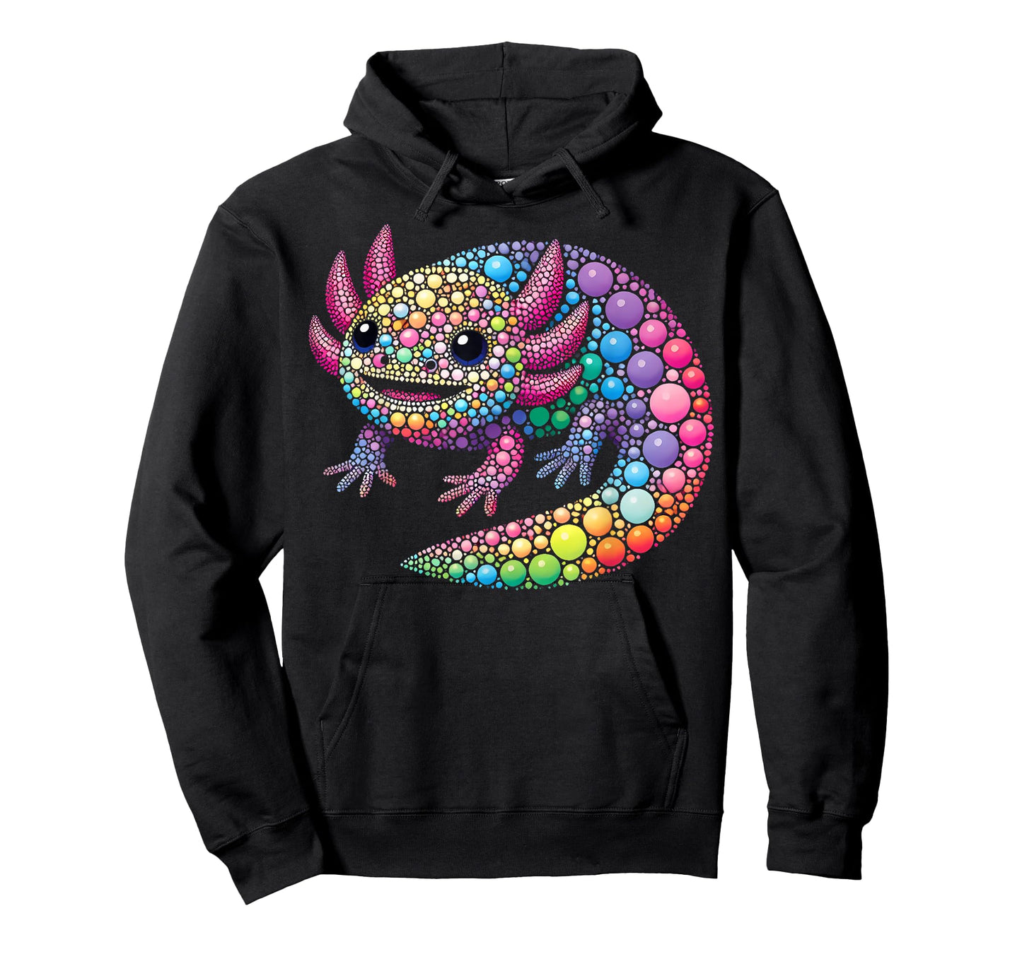 Happy Dot Day Colorful Polka Dot Cute Axolotl Boys Girls Kid T-Shirt
