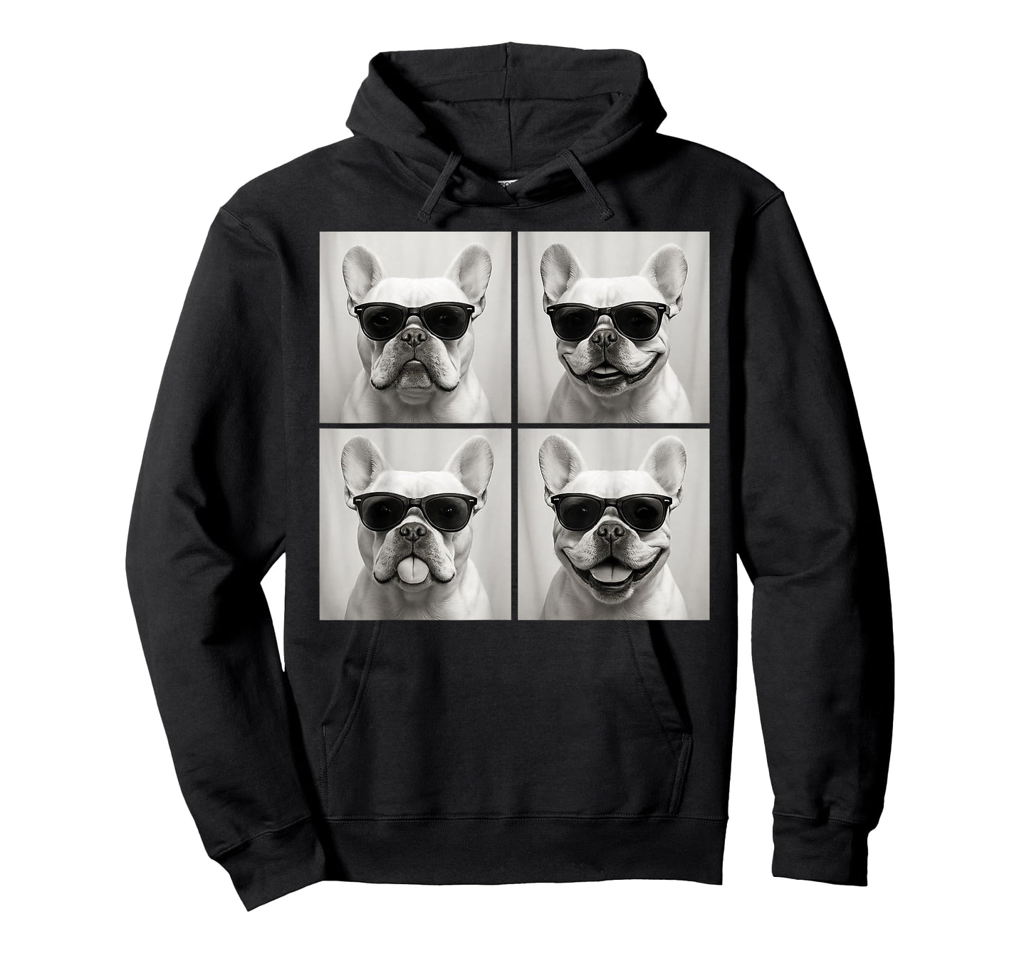 Funny French Bulldog Dog Lover Cute Frenchie Photo Booth T-Shirt