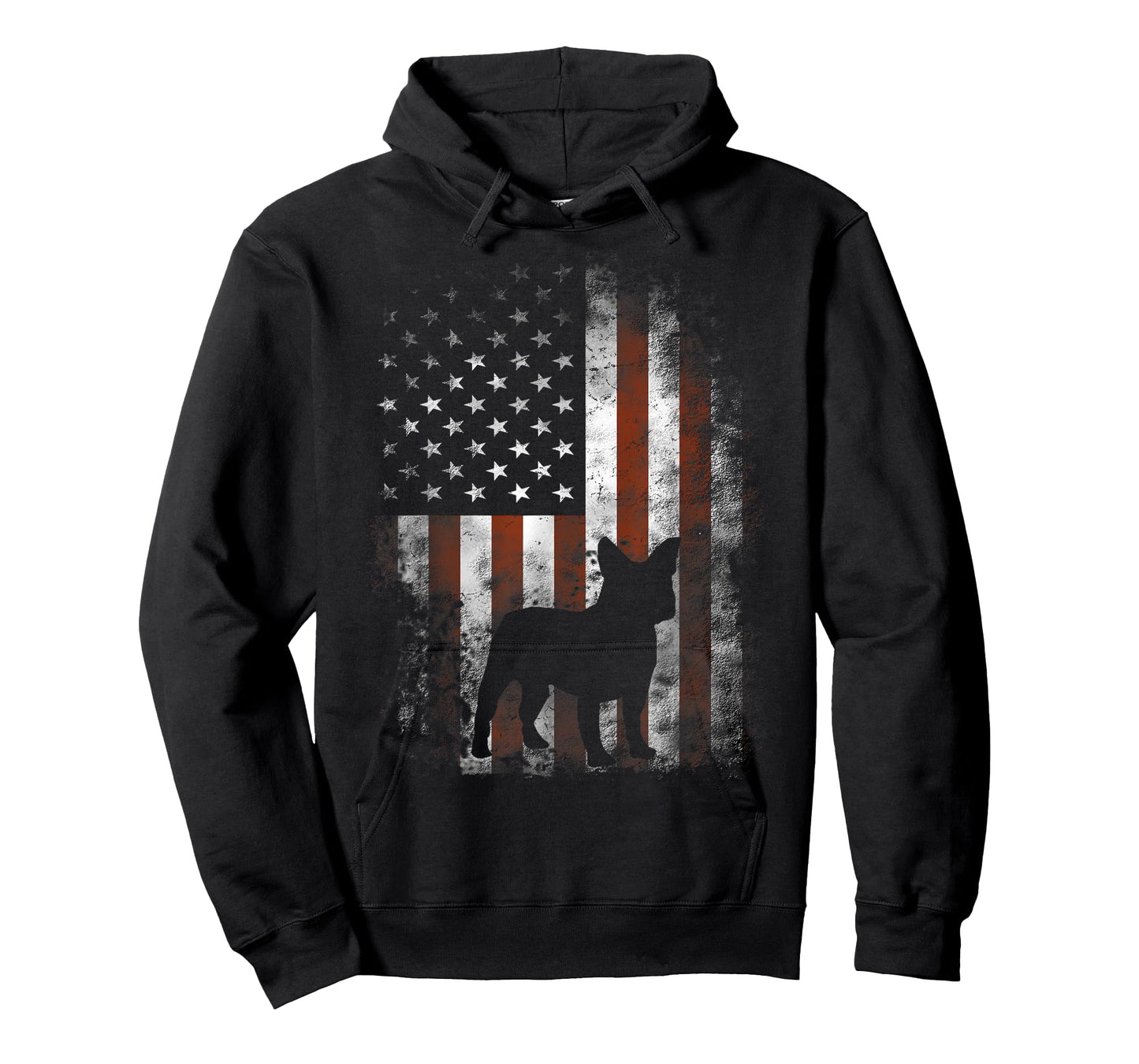 French Bulldog T-Shirt American Flag Patriotic 4th Of July T-Shirt for Women Kids Men