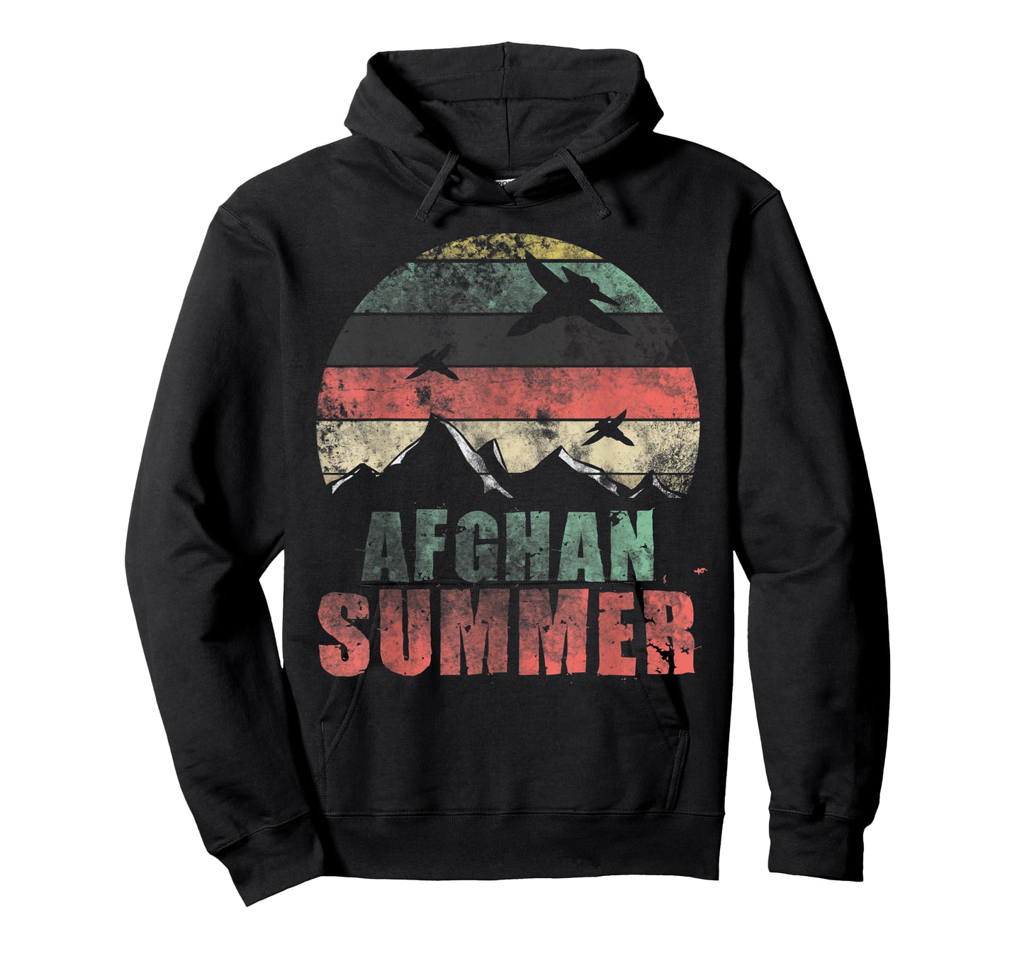 Afghan Summer Warplane War Veteran Men Women T-Shirt