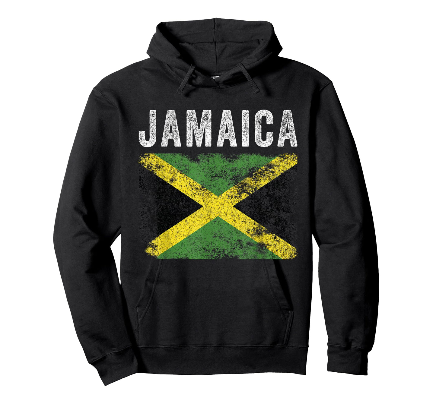 Jamaica Flag Distressed - Men Women Kids - Jamaican Flag T-Shirt