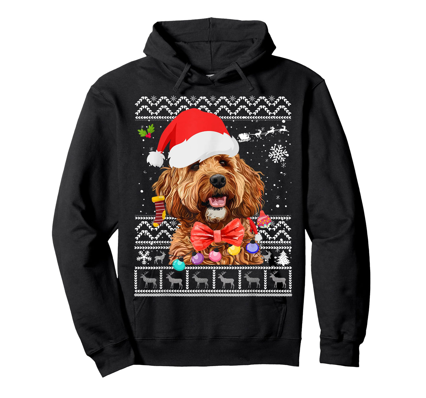 Cavapoo Christmas Outfit Idea For Kids & Christmas Cavapoo T-Shirt