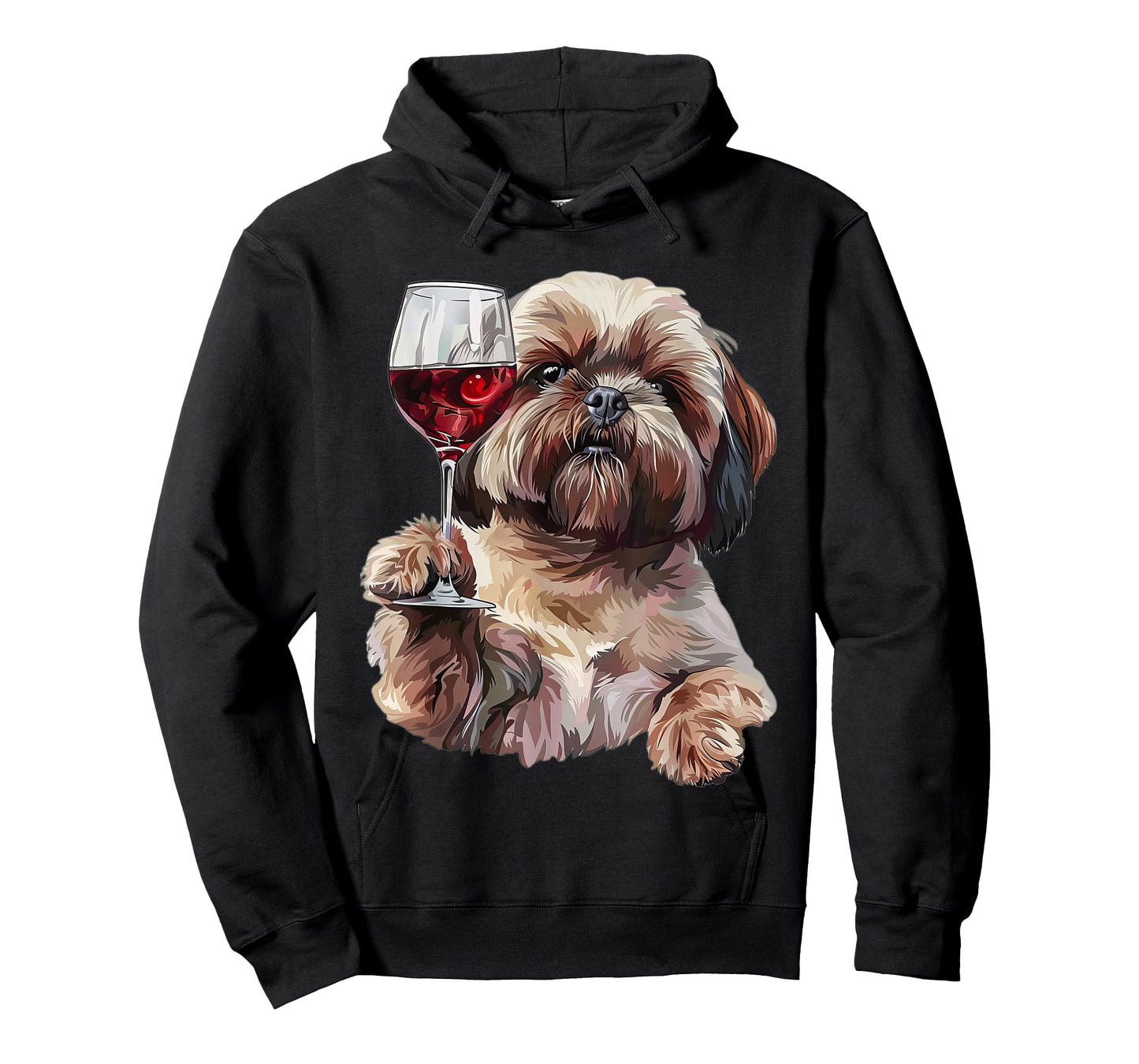 Shih Tzu Wine T-Shirt