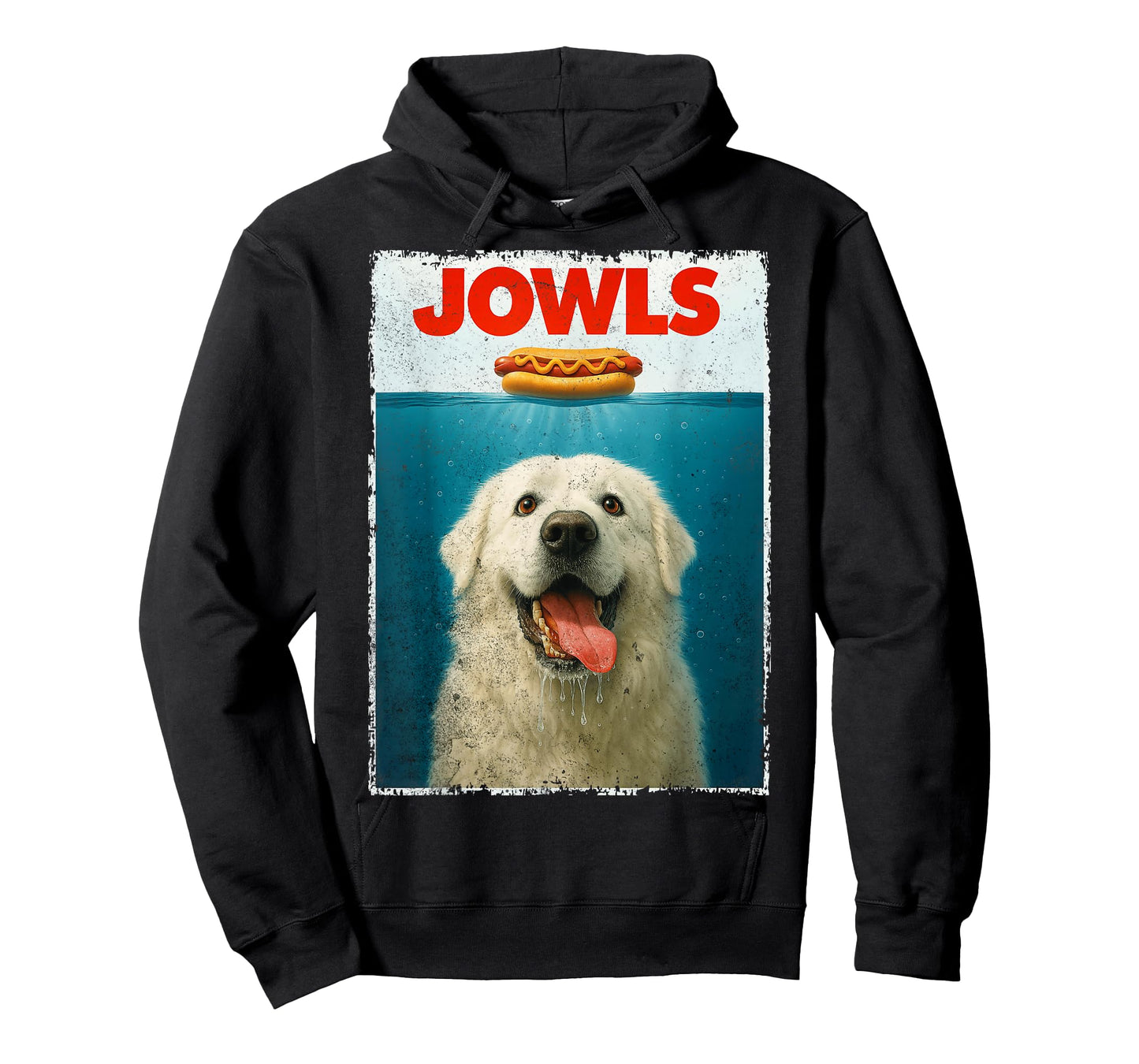 Great Pyrenees Jowls Gentle Giant Funny Dog Dad Dog Mom Top T-Shirt