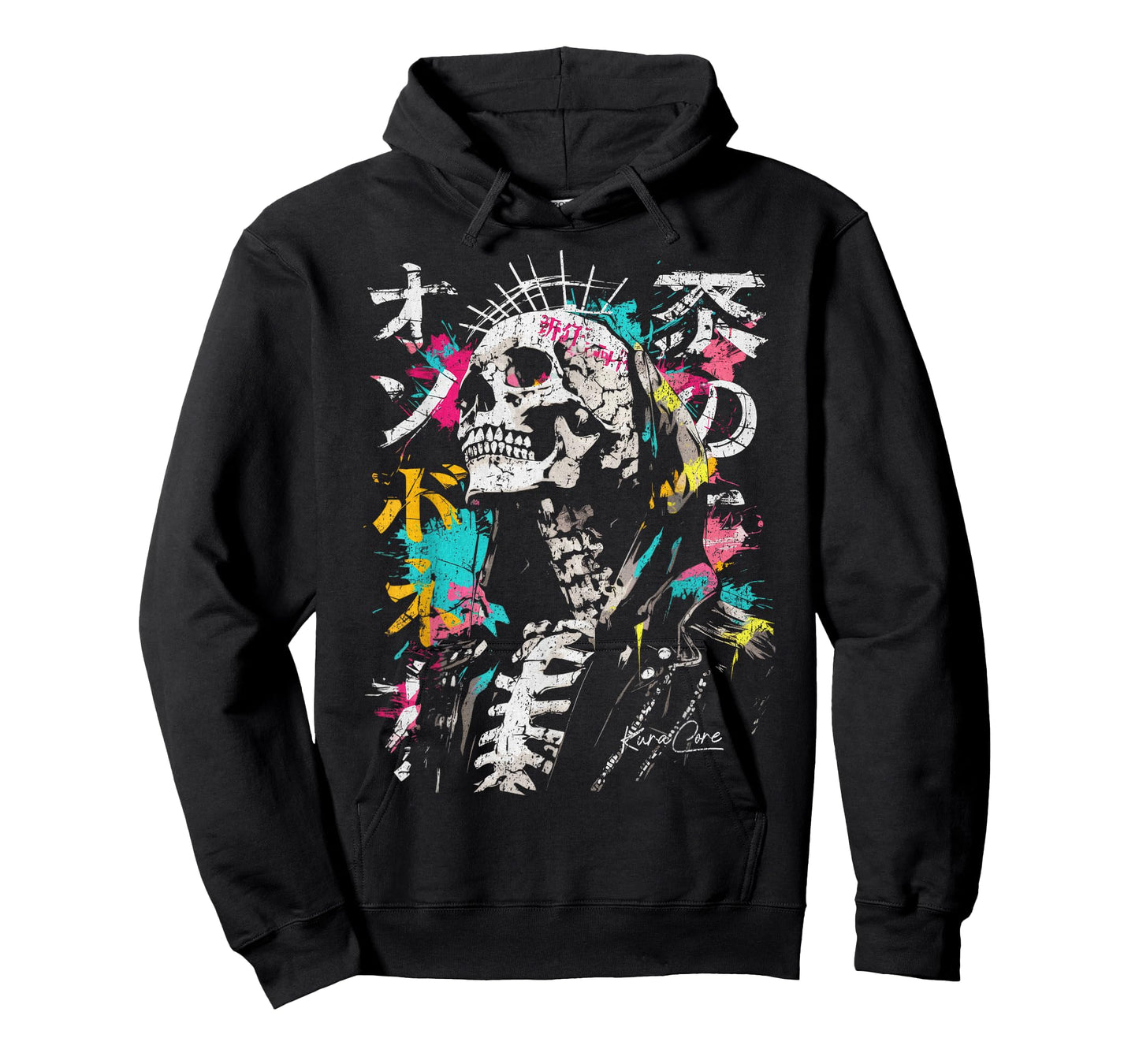 Japanese Streetwear Cyberpunk Y2K Techwear Retro Manga Anime T-Shirt