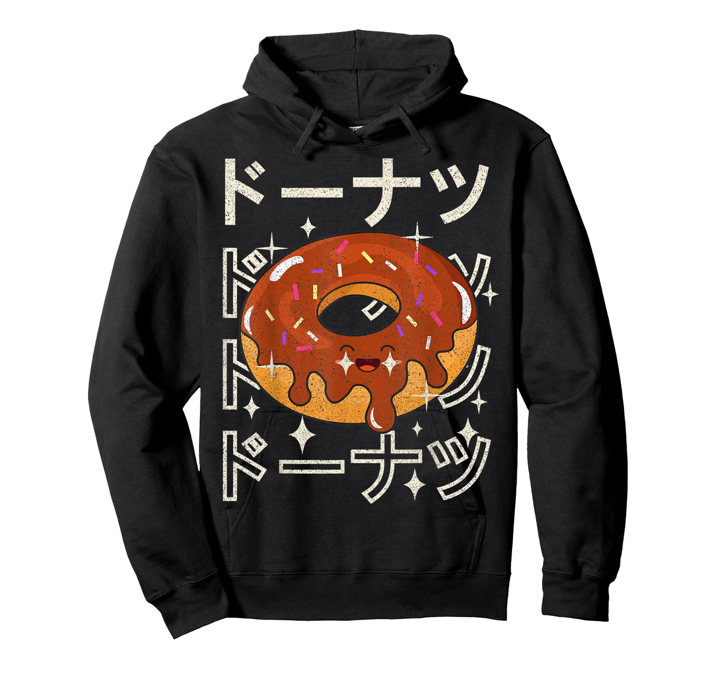 Funny 90s Japanese Cute Kawaii Donut Vintage Aesthetic Anime T-Shirt