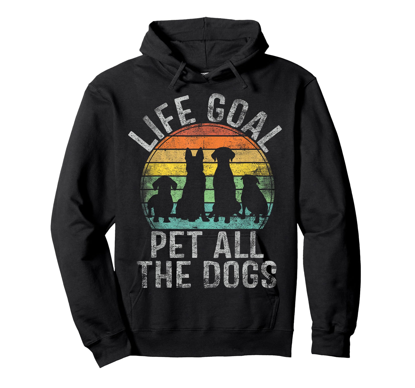 Life Goal Pet All The Dogs Shirt for Women Kids Funny Dog T-Shirt