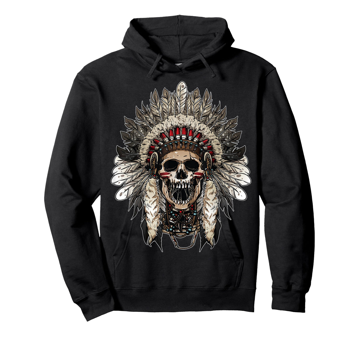 Chief Head Native American Indians Warbonnets Headdress T-Shirt