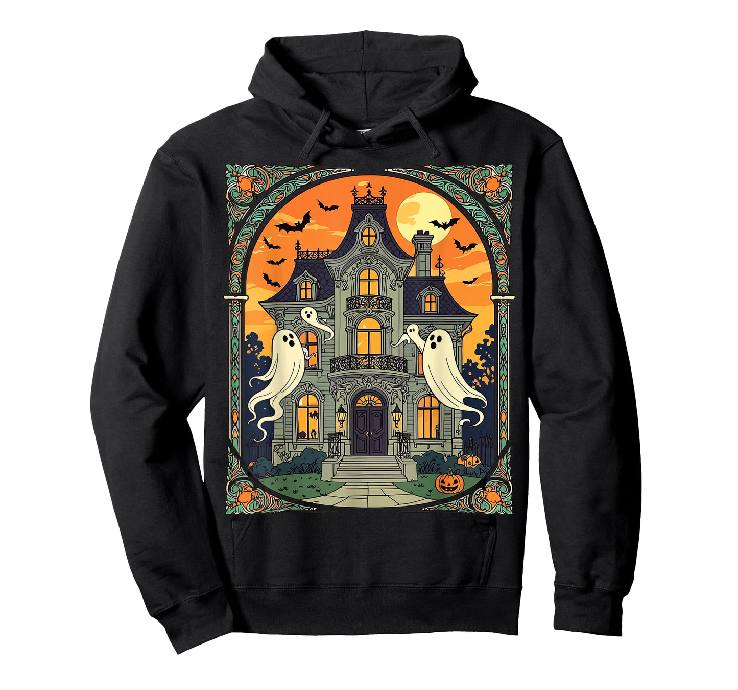 Haunted House - Creepy Crescent T-Shirt