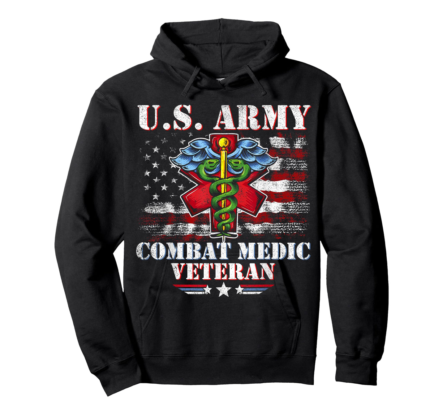 U.S Army Combat Medic Proud Veteran Medical Military Retired T-Shirt
