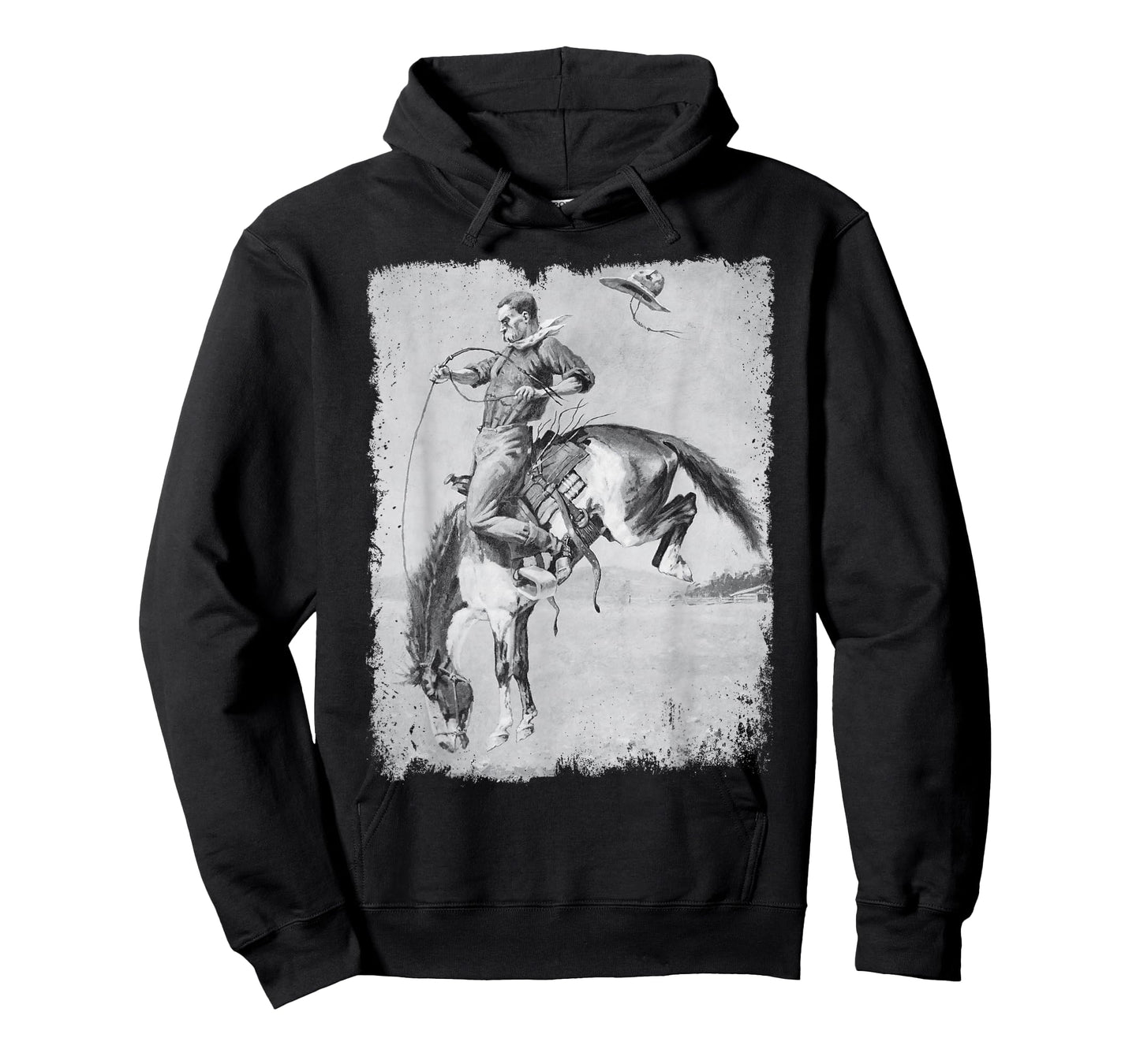 Cowboy Rodeo Horse Western Country Vintage Bronco Riding USA T-Shirt