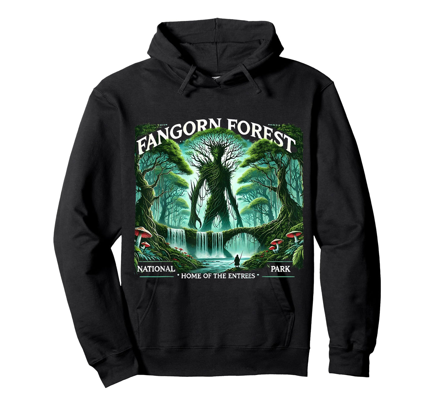 Fangorn Forest National Park Home of the Entrees Costume T-Shirt