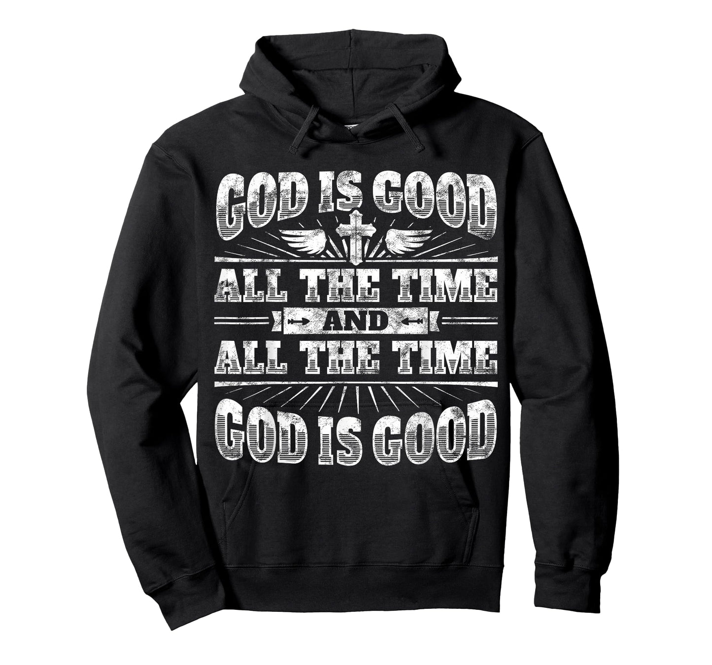 Cool Christian Saying T Shirt: God Is Good All The Time Tee T-Shirt