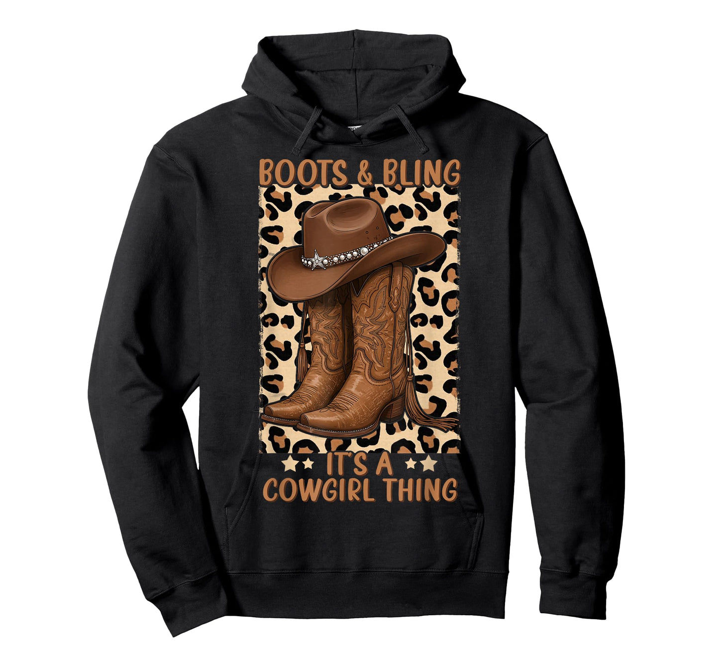 Boots and Bling its a Cowgirl Thing Rodeo Love Country Girls T-Shirt