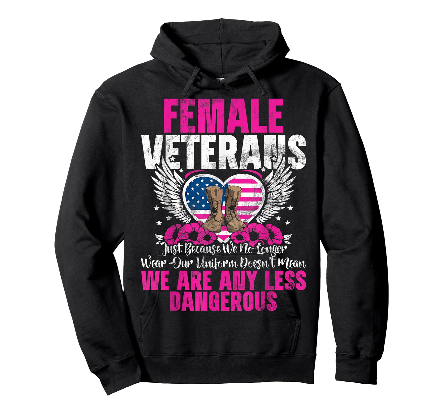 Female Veteran Veteran's Day Women Veteran Soldier Patriotic T-Shirt