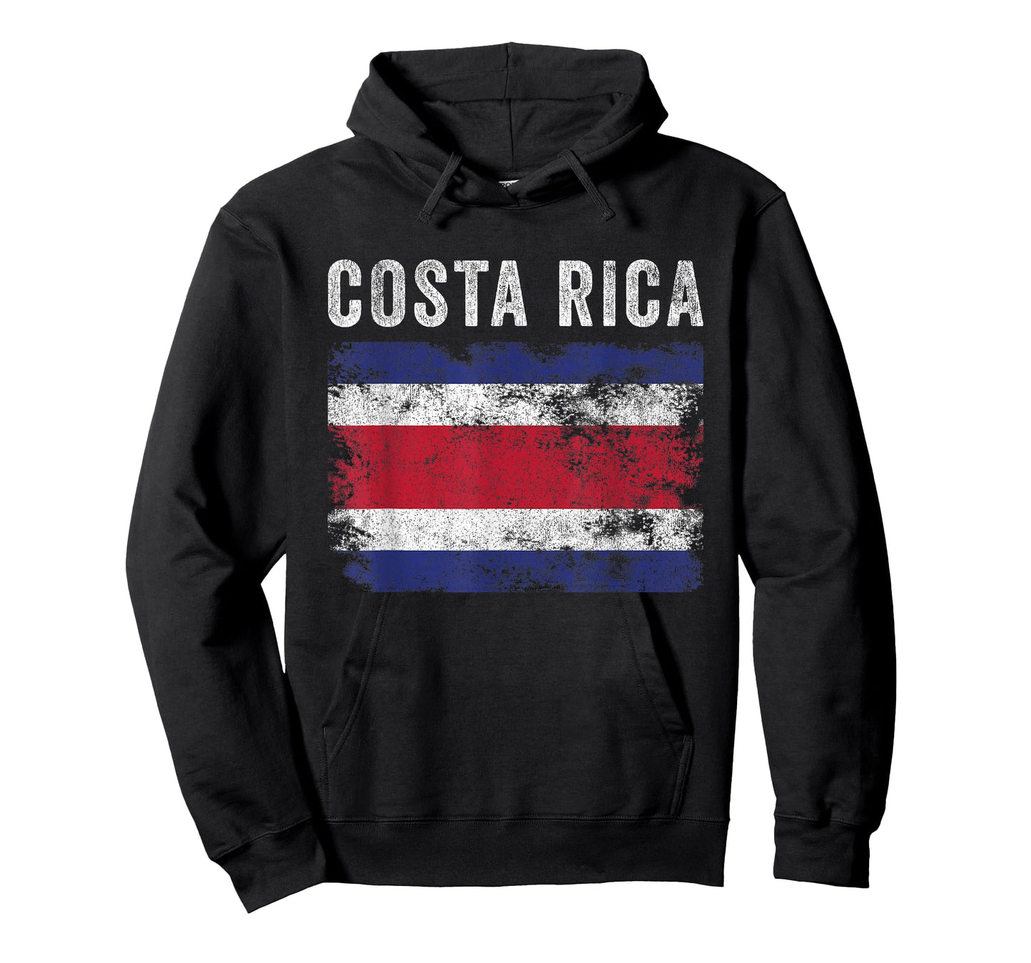Costa Rica Flag Distressed - Men Women - Costa Rican Flag T-Shirt