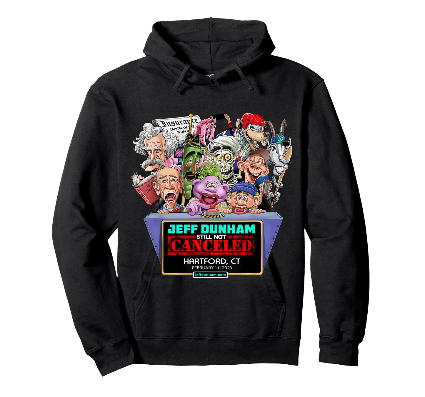 Jeff Dunham Hartford, CT (2023) T-Shirt