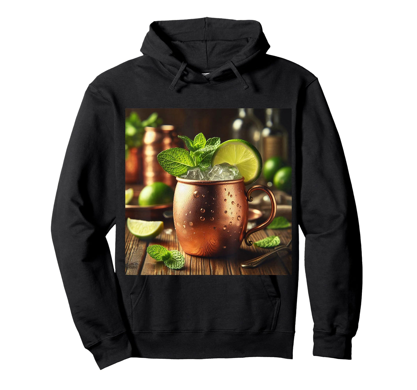 Fun Moscow Mule Cocktail Copper Mug Costume T-Shirt