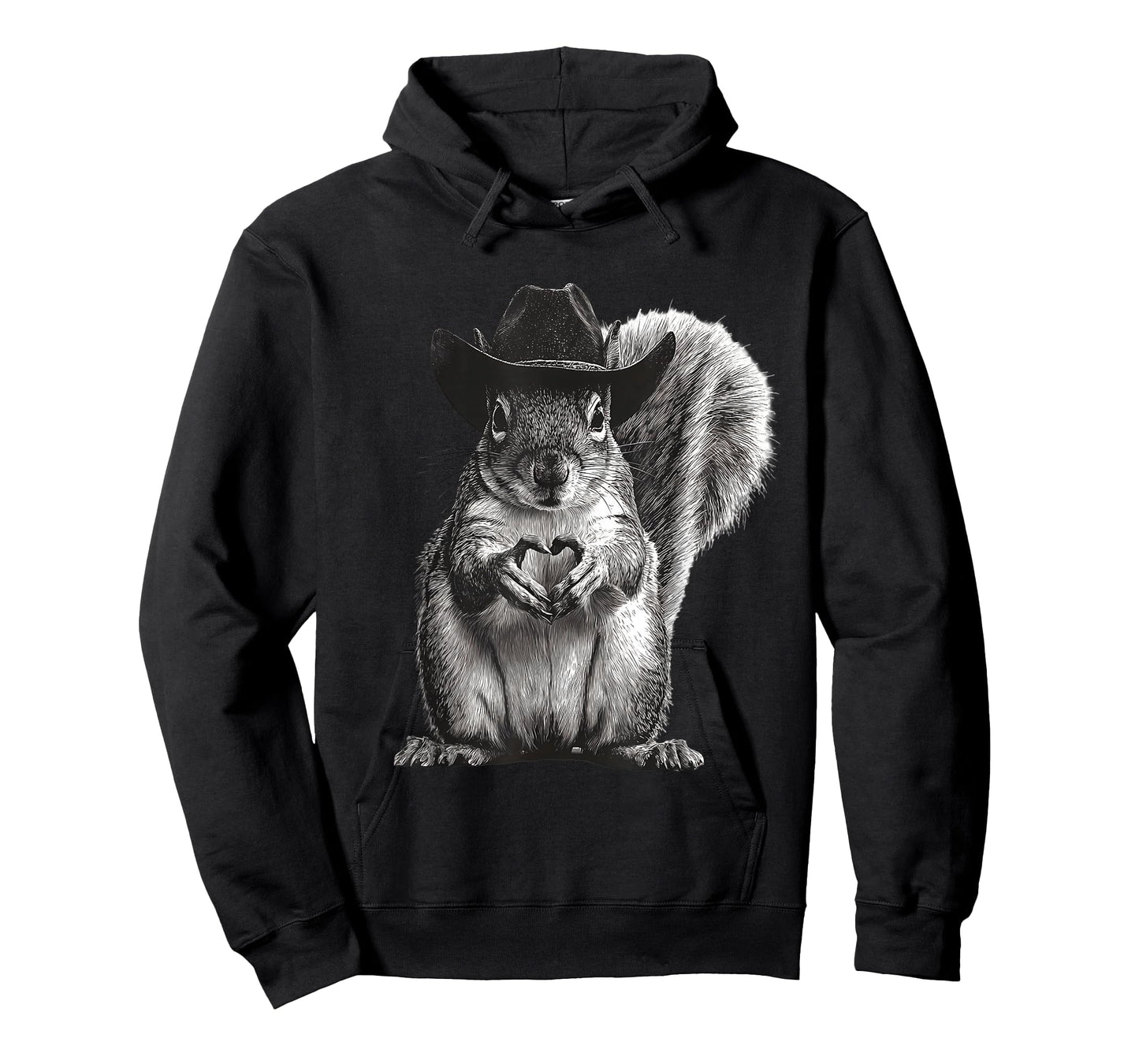 Squirrel Cowboy Vintage Rodeo Cowgirl Western Country T-Shirt