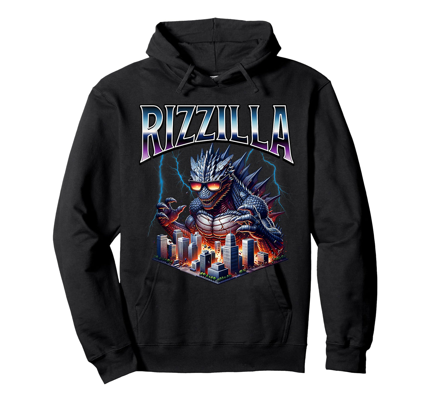 Rizzilla Rizz Meme Funny Kaiju Skibidi Rizzler Bruh Teen Boy T-Shirt